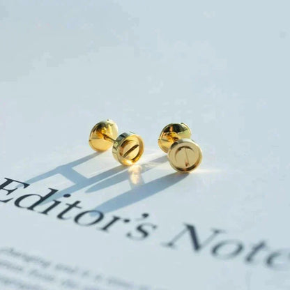 Mystic LOVE EARRINGS GOLD 10MM