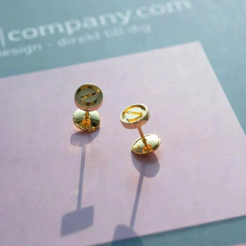 Mystic LOVE EARRINGS GOLD 10MM