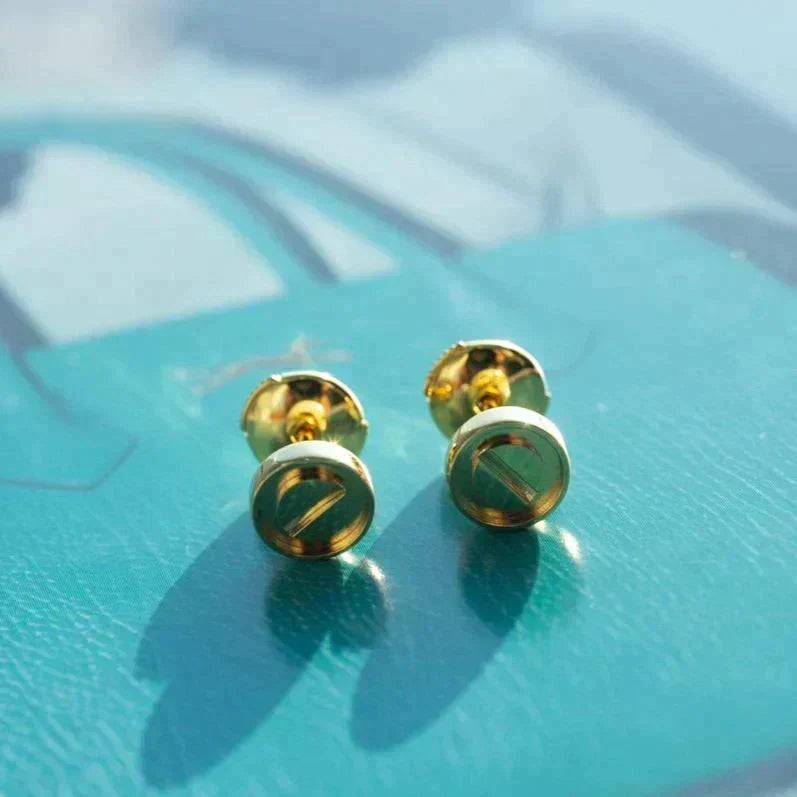 Mystic LOVE EARRINGS GOLD 10MM