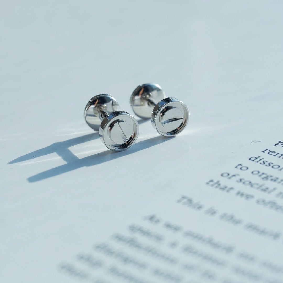 Mystic LOVE EARRINGS SILVER 10MM