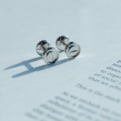 Mystic LOVE EARRINGS SILVER 10MM
