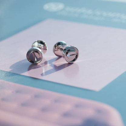 Mystic LOVE EARRINGS SILVER 10MM
