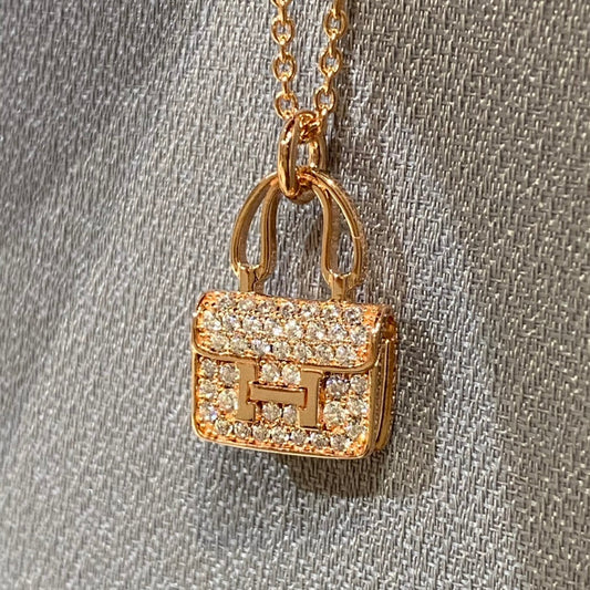 Mystic CONSTANCE PEDANT DIAMOND NECKLACE