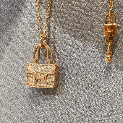 Mystic CONSTANCE PEDANT DIAMOND NECKLACE