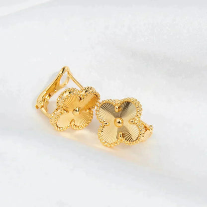 Mystic CLOVER MEDIUM 1 MOTIFS LASER EARRINGS