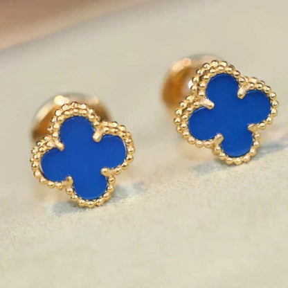 Mystic CLOVER MINI 9.5MM TURQUOISE EARRINGS