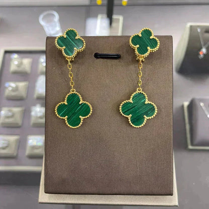 Mystic CLOVER 2 MOTIFS  EARRINGS (MULTIPLE CHOICESC