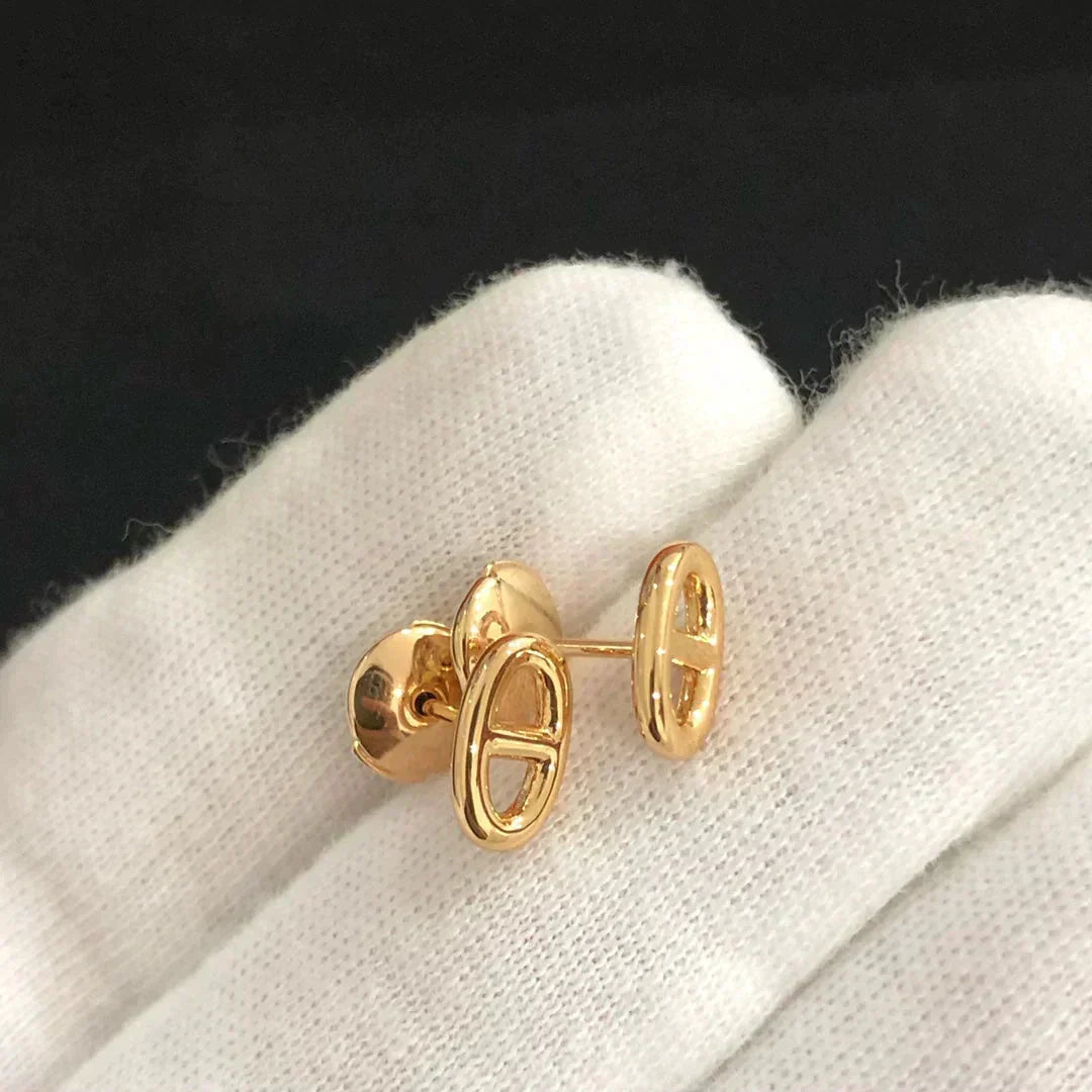 Mystic CHAINE SMALL EARRINGS GOLD AND SILVER
