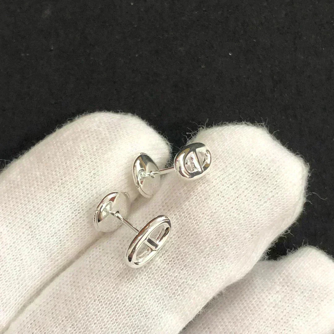 Mystic CHAINE SMALL EARRINGS GOLD AND SILVER