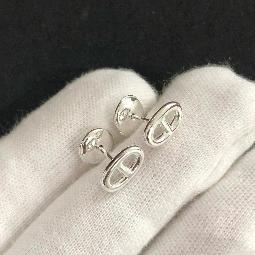 Mystic CHAINE SMALL EARRINGS GOLD AND SILVER