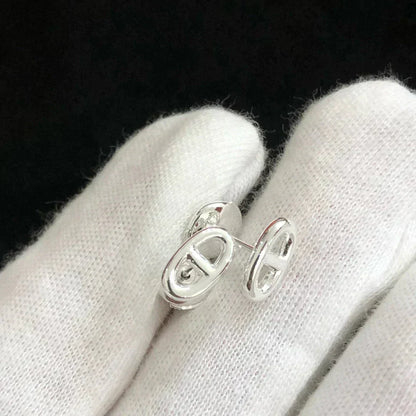 Mystic CHAINE SMALL EARRINGS GOLD AND SILVER