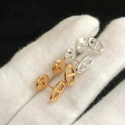Mystic CHAINE SMALL EARRINGS GOLD AND SILVER