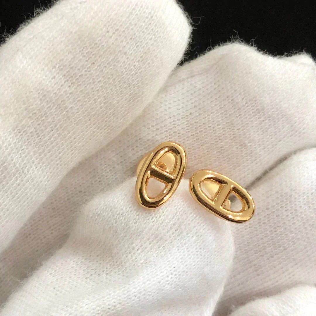 Mystic CHAINE SMALL EARRINGS GOLD AND SILVER