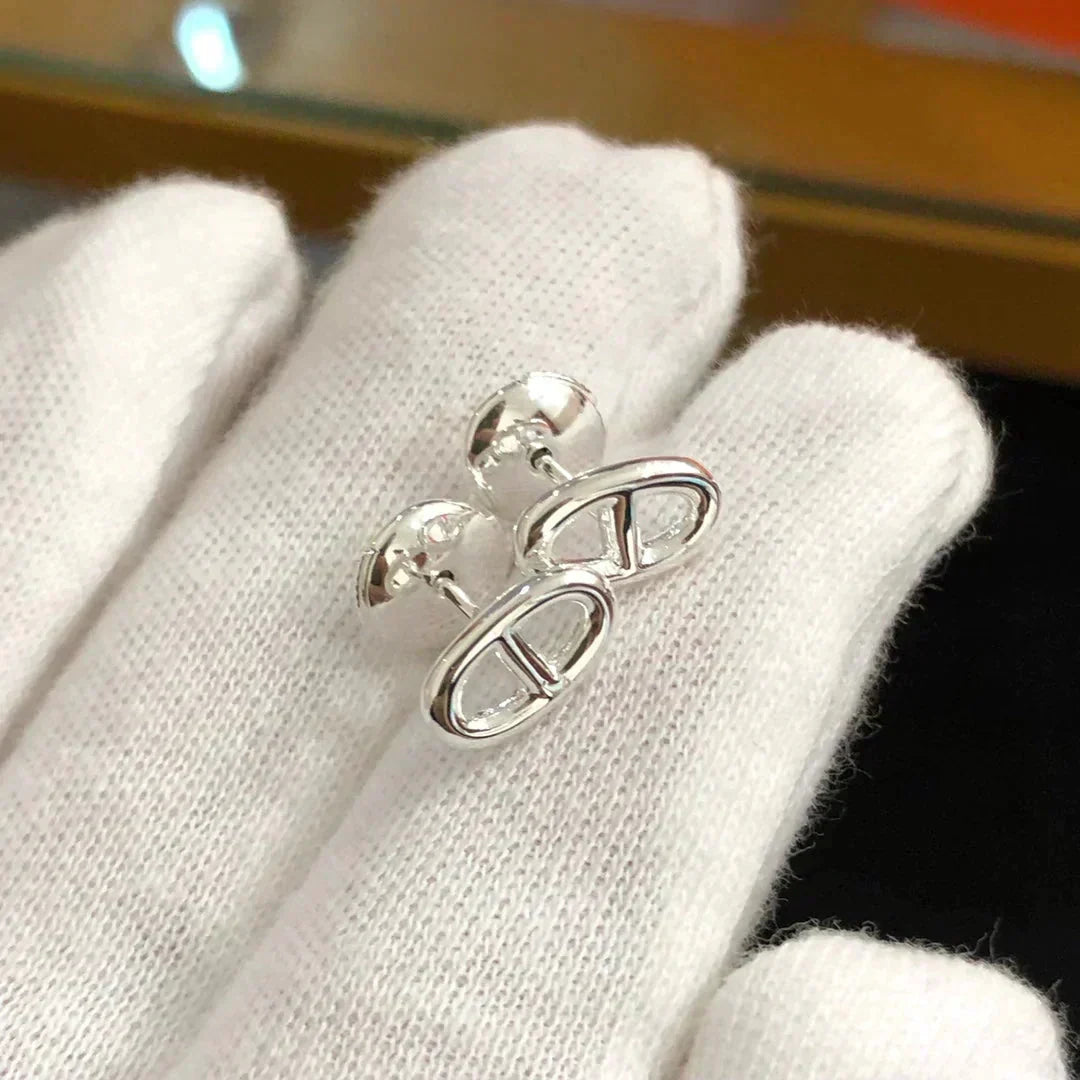 Mystic CHAINE SMALL EARRINGS GOLD AND SILVER