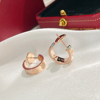 Mystic LOVE EARRINGS 5.7MM 2 DIAMONDS