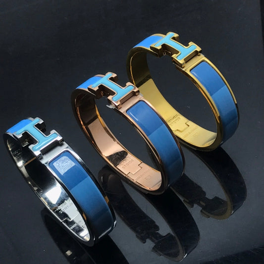 Mystic H BRACELET BLUE RAINBOW CERAMIC