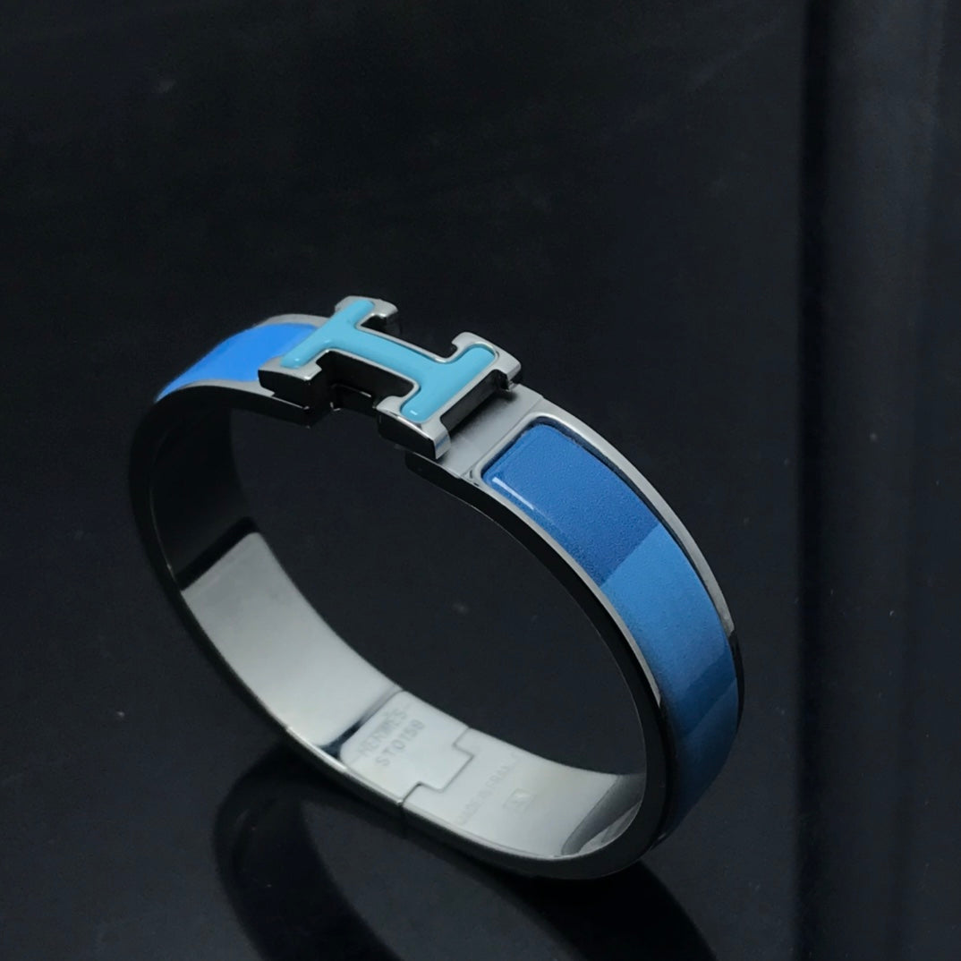 Mystic H BRACELET BLUE RAINBOW CERAMIC