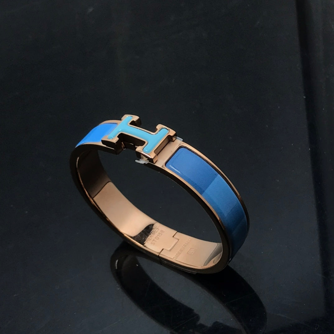 Mystic H BRACELET BLUE RAINBOW CERAMIC