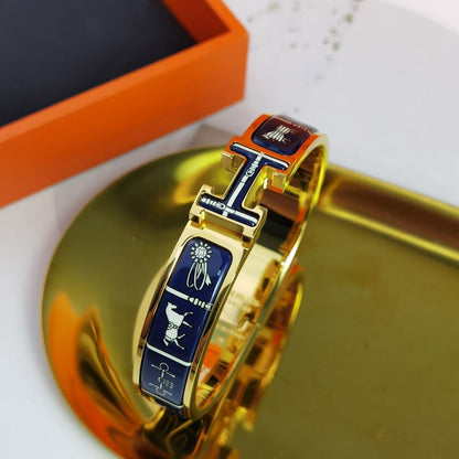Mystic H COUVERTURES DARK BLUE BRACELET