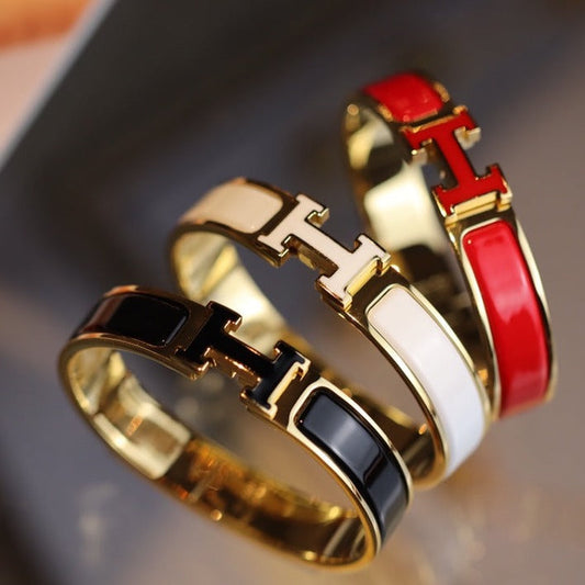Mystic H BRACELET 12MM GOLD