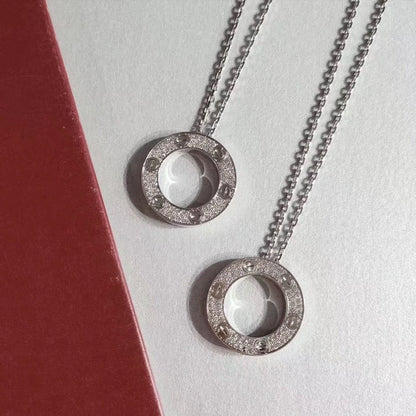 Mystic LOVE NECKLACE ADJUSTABLE SILVER