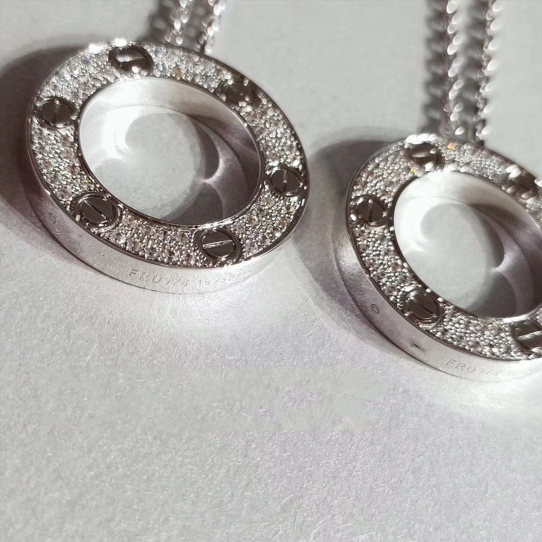 Mystic LOVE NECKLACE ADJUSTABLE SILVER
