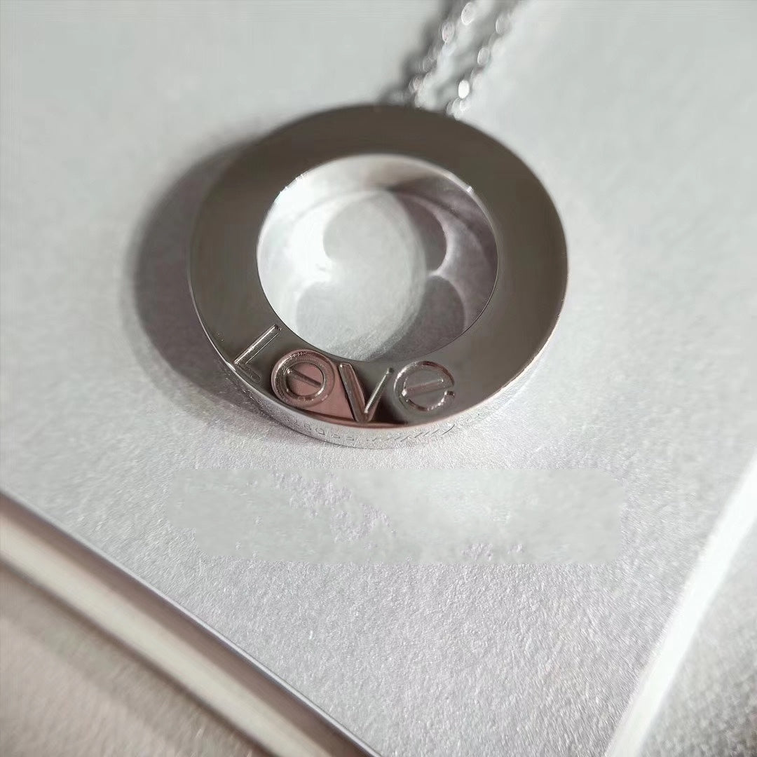 Mystic LOVE NECKLACE ADJUSTABLE SILVER