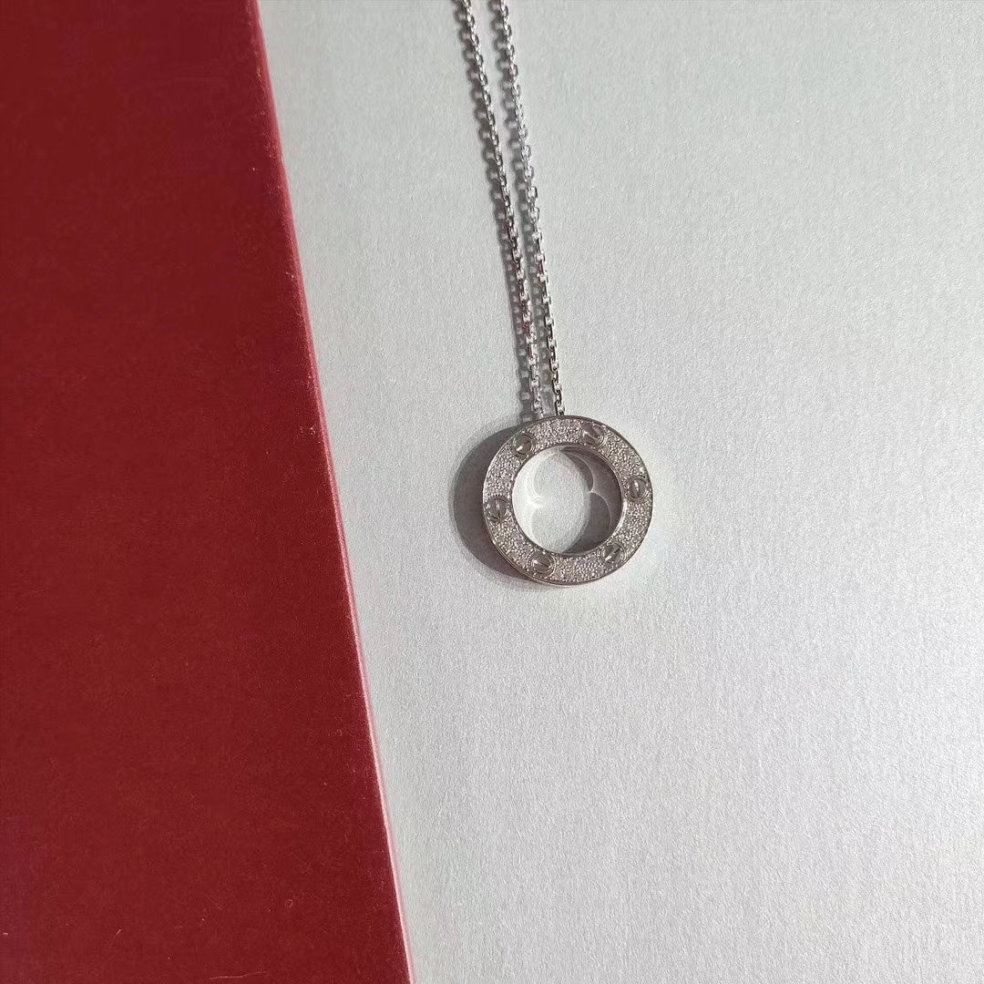 Mystic LOVE NECKLACE ADJUSTABLE SILVER