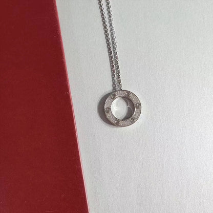 Mystic LOVE NECKLACE ADJUSTABLE SILVER