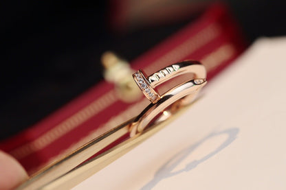 Mystic JUSTE RING 2.65MM PINK GOLD DIAMOND