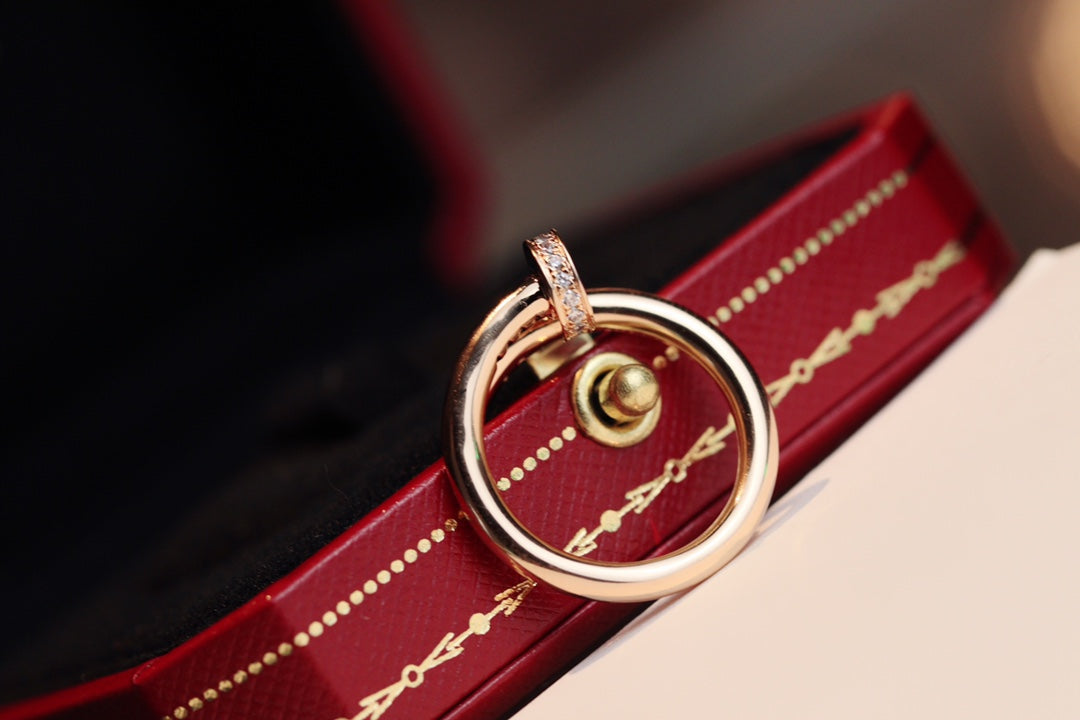 Mystic JUSTE RING 2.65MM PINK GOLD DIAMOND