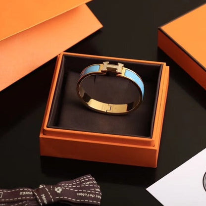 Mystic H CLOUD BLUE BRACELET GOLD DIAMOND