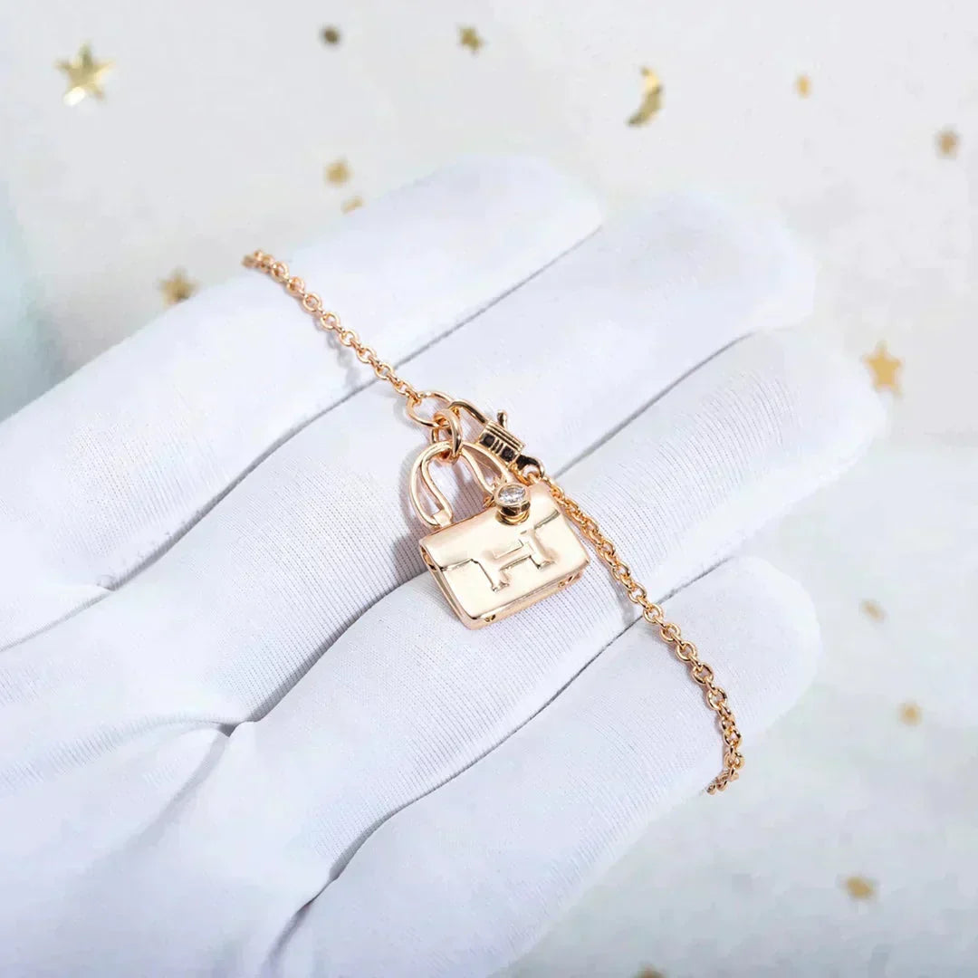 Mystic AMULETTE PEDANT ROSE GOLD NECKLACE