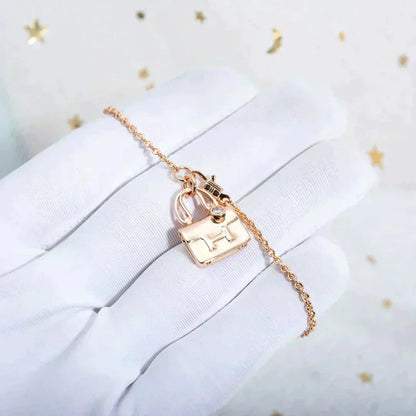 Mystic AMULETTE PEDANT ROSE GOLD NECKLACE
