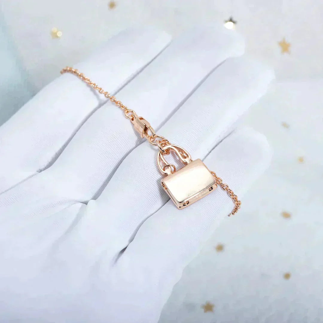 Mystic AMULETTE PEDANT ROSE GOLD NECKLACE