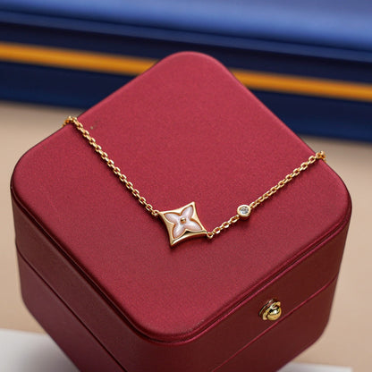Mystic STAR 1 DIAMOND PINK GOLD BRACELET