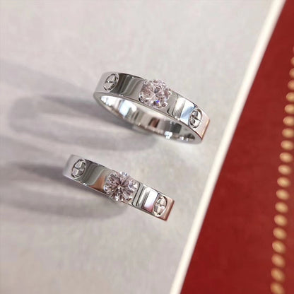 Mystic LOVE RING 3.6MM 1 BIG DIAMOND