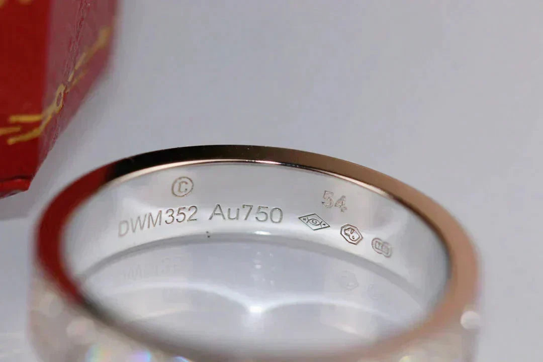 Mystic LOVE RING 3.6MM DIAMOND PAVED