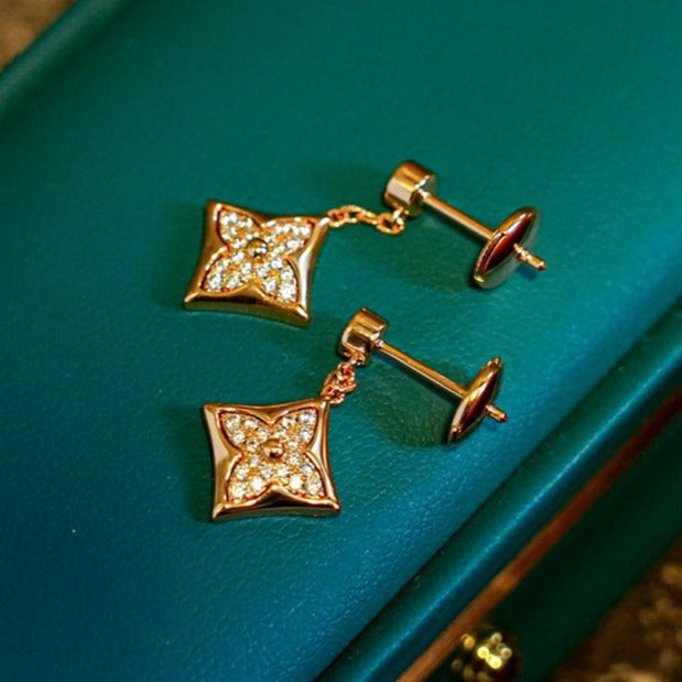 Mystic STAR DIAMONDS EARRINGS GOLD