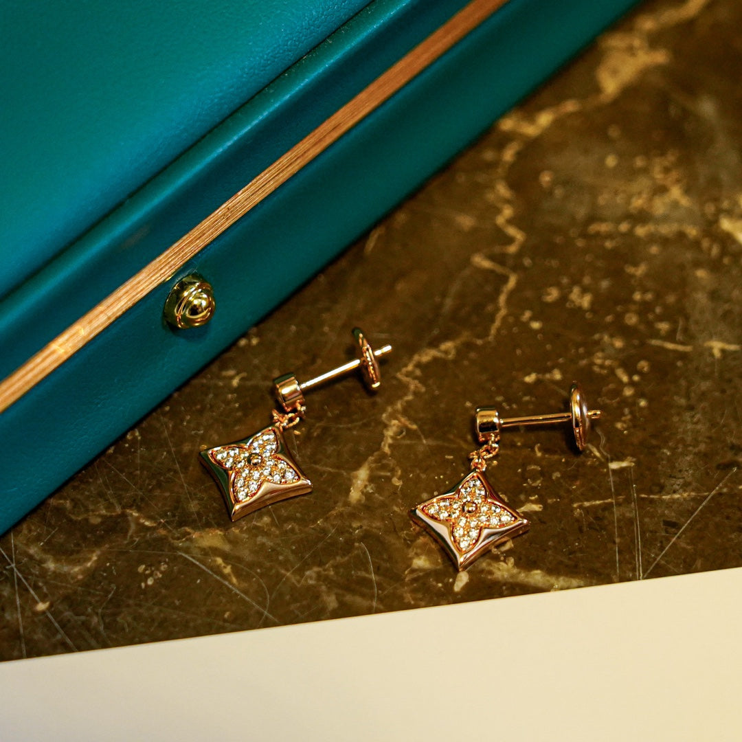 Mystic STAR DIAMONDS EARRINGS GOLD