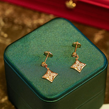 Mystic STAR DIAMONDS EARRINGS GOLD