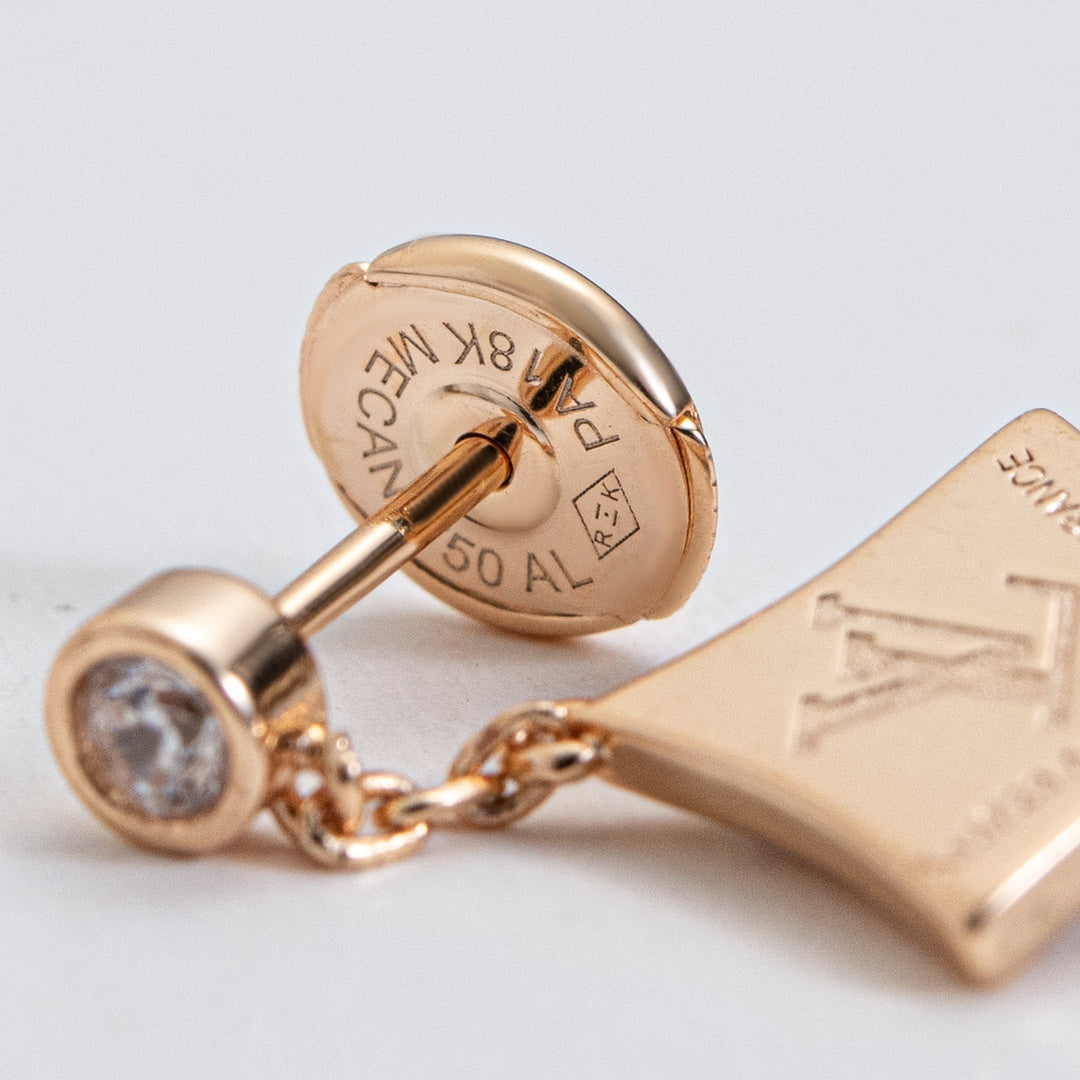 Mystic STAR DIAMONDS EARRINGS GOLD