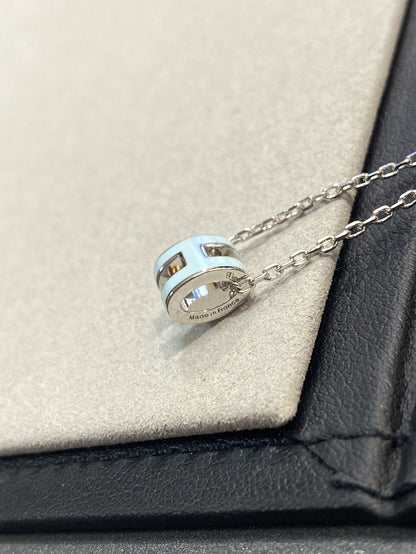 Mystic POP H LIGHT BLUE NECKLACE