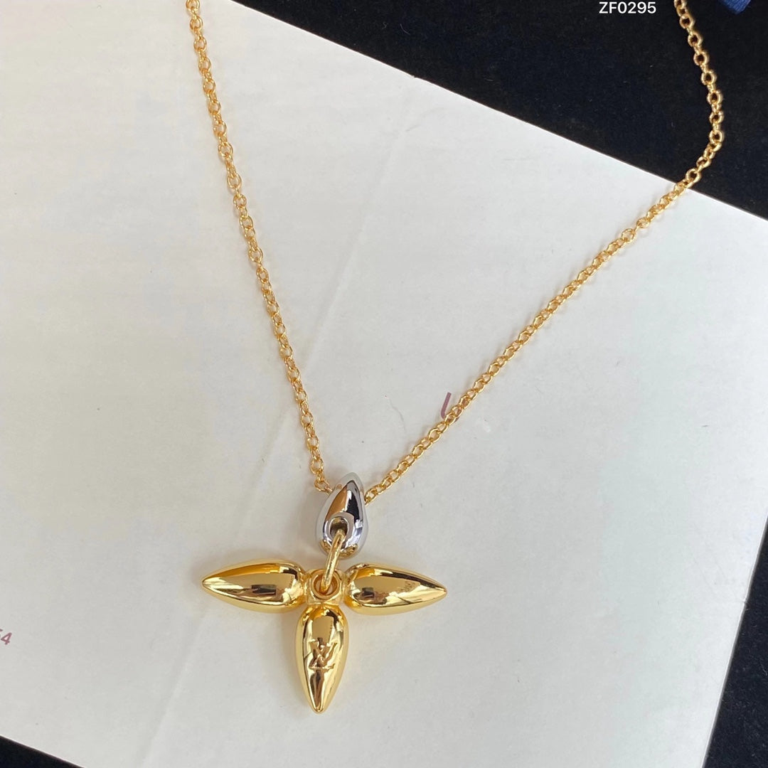 Mystic LOUISETTE PEDANT GOLD NECKLACE