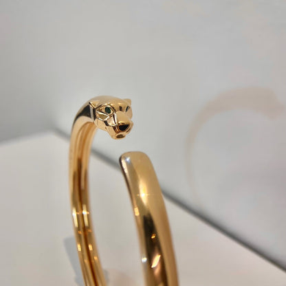 Mystic PANTHERE GOLD OPEN BRACELET