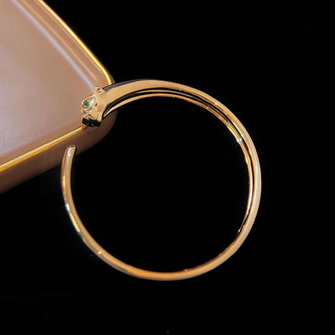 Mystic PANTHERE GOLD OPEN BRACELET