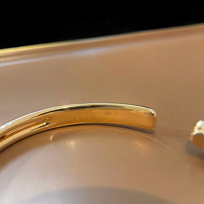 Mystic PANTHERE GOLD OPEN BRACELET