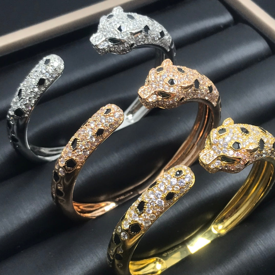 Mystic PANTHERE BIG BRACELET DIAMONDS