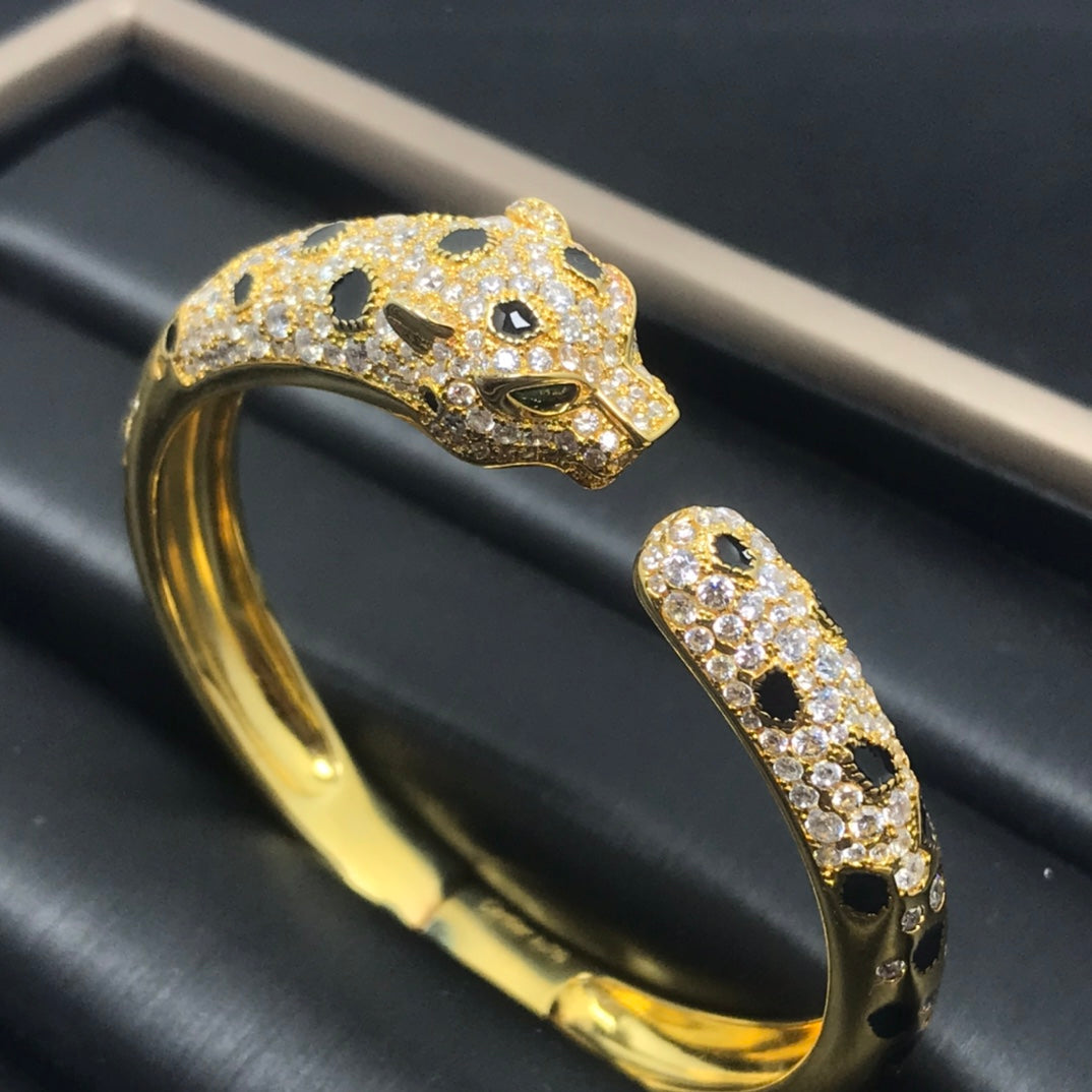 Mystic PANTHERE BIG BRACELET DIAMONDS