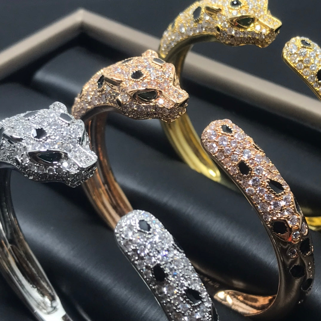 Mystic PANTHERE BIG BRACELET DIAMONDS